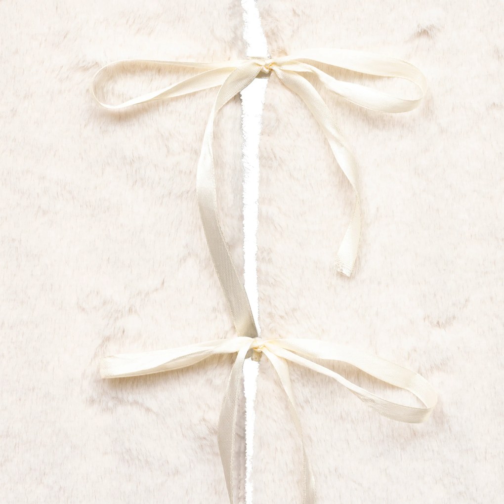 Futrzany dywanik pod choinkę, Ø 90 cm