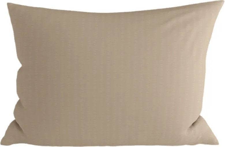 Krepa poszewka na poduszkę DENYX BLEND 50x70 cm jasnobrązowy