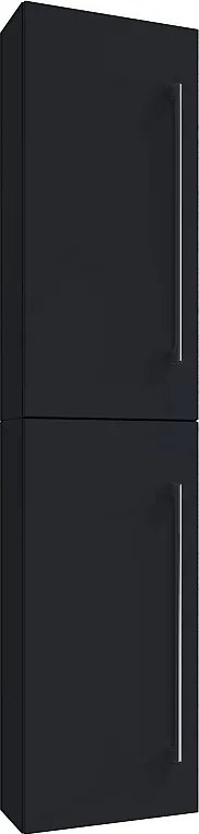 Drewniane meble łazienkowe łazienka wysoka szafka Badinos 2