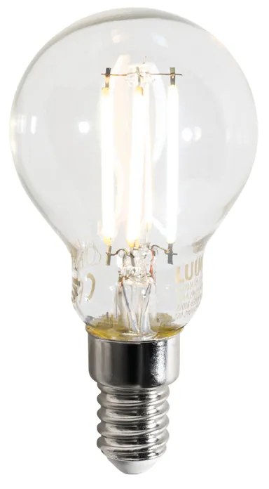 Inteligentna lampa podłogowa czarna ze złotem i przydymionym szkłem 3-źródła światła z 3 Wifi P45 - ZuzannaDesignerski Oswietlenie wewnetrzne
