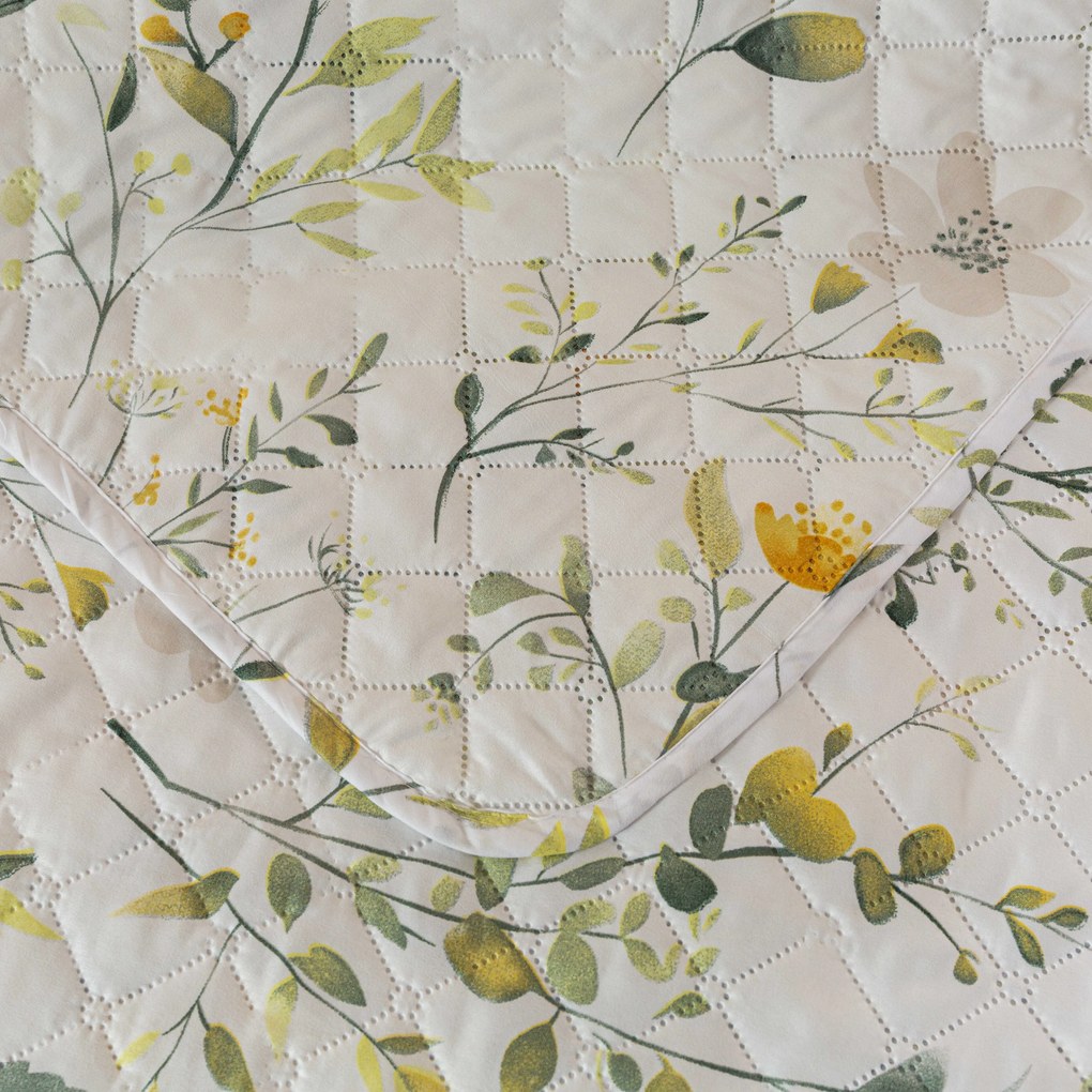 Narzuta na łóżko CITRUS GARDEN, biały Rozmiar: 170 x 210 cm