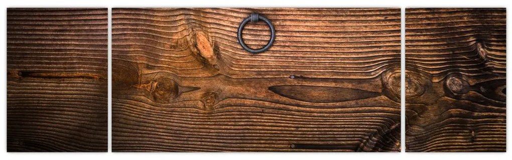 Obraz tekstury drewna (170x50 cm)