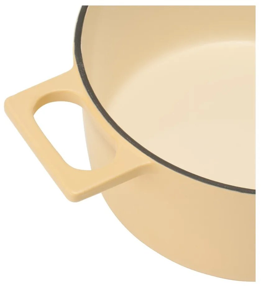 Garnek żeliwny z pokrywką odpowiedni na indukcję 5,5 l Mattia 3.0 – FABINI