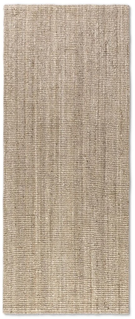 Dywan naturalny jutowy ręcznie tkany Boucle kremowy 80 cm x 150 cm