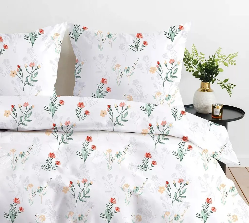 Pościel Bawełniana Greno Premium Saggio 160x200 Zielona GRENO