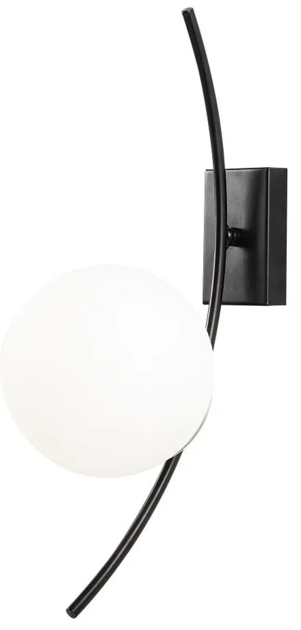 Czarny metalowy kinkiet Opviq lights Argyr