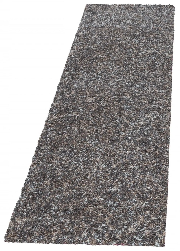 Dywan shaggy Enjoy brązowy multikolor 80 cm x 250 cm