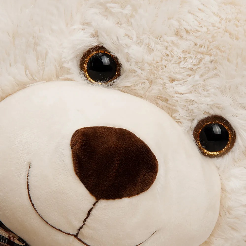 Duży pluszowy miś BENY, 100cm, kremowa Monzana