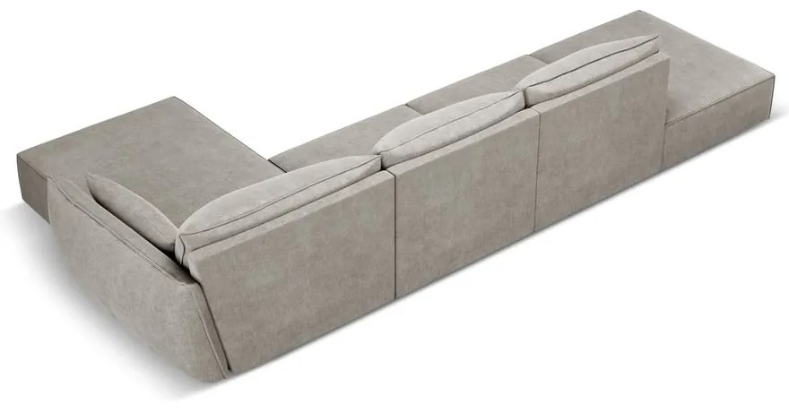 Jasnoszary narożnik (prawostronny) Vanda – Mazzini Sofas