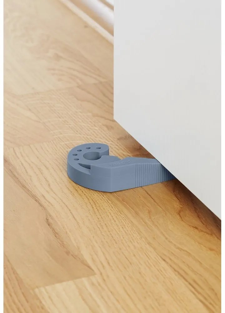 Szaroniebieski stoper do drzwi i okien Wenko Multi-STOP®