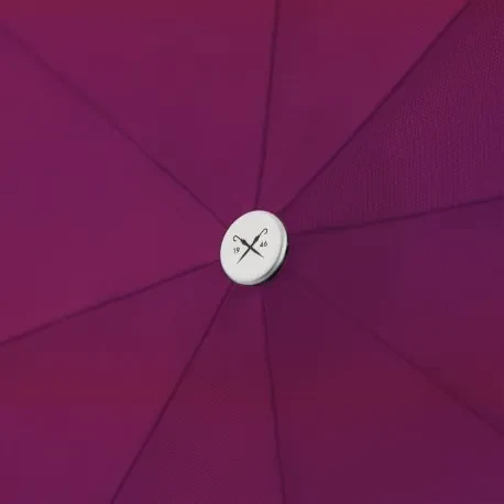 Bellino Nickel matt Oxford - w pełni automatyczny luksusowy parasol