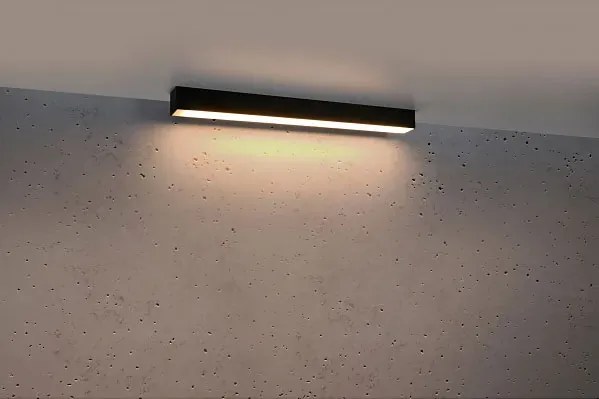 Czarny plafon LED lampa sufitowa 4000 K - EX622 S9-P41