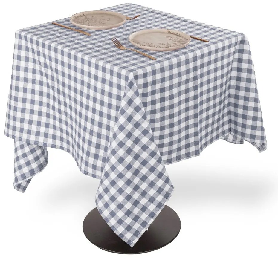 Bawełniany obrus 150x150 cm Gingham – Tiseco Home Studio