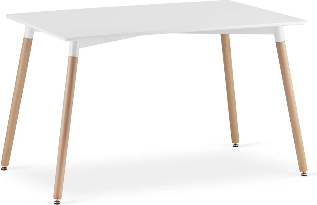 Nierozkładany stół w stylu skandynawskim Adria 120x80 cm