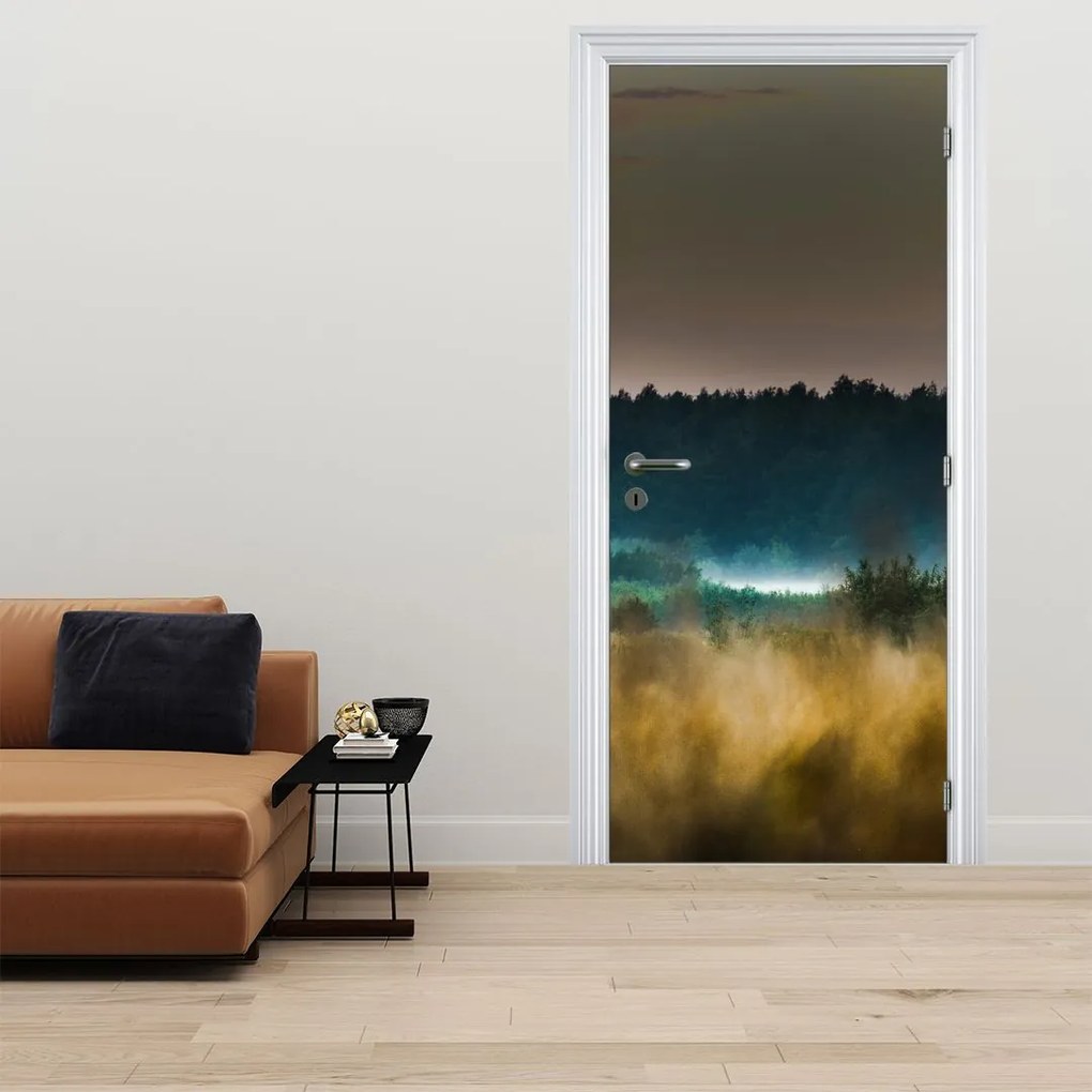 Fototapeta na drzwi - Górski krajobraz (95x205cm)