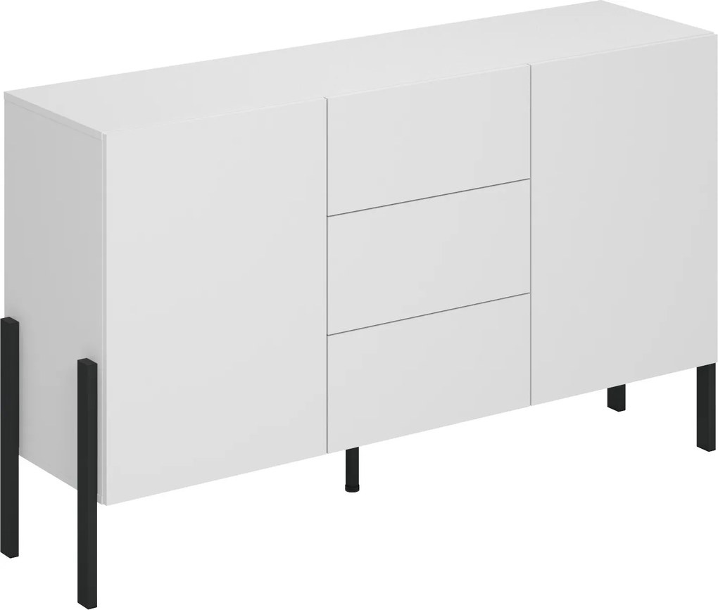Komoda CONTE 154 cm do Salonu Sypialni Biały