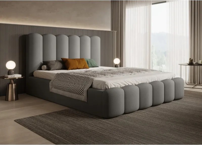 Łóżko Mona V 160 w tkaninie Magic Velvet 2217