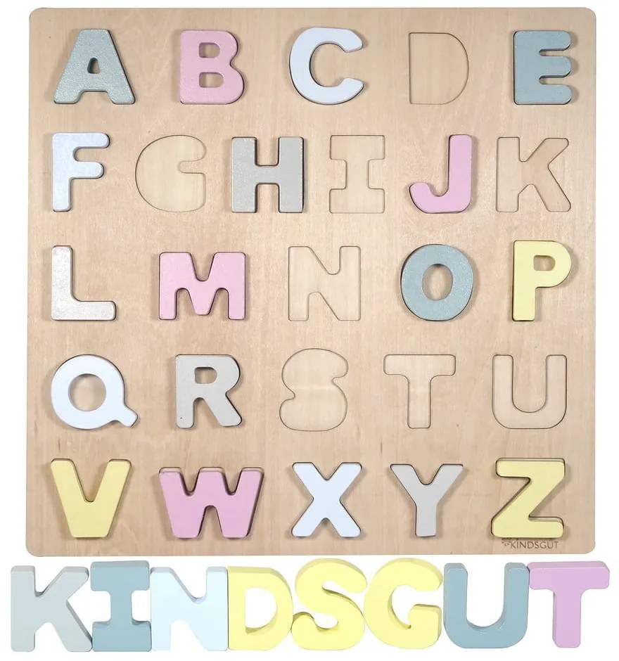 Drewniane puzzle (liczba elementów 25) Hanna – Kindsgut