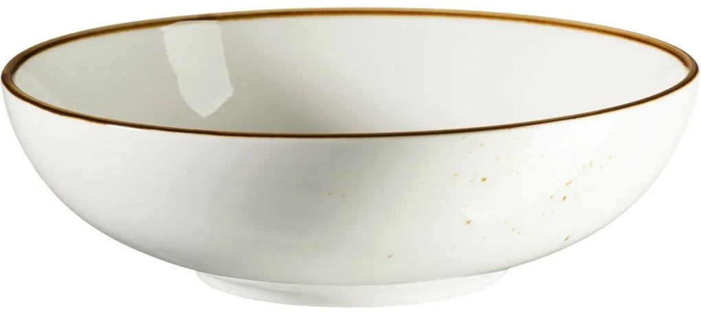 Miska Mäser Pintar Biało-brązowe kropki 22 cm, 22 cm