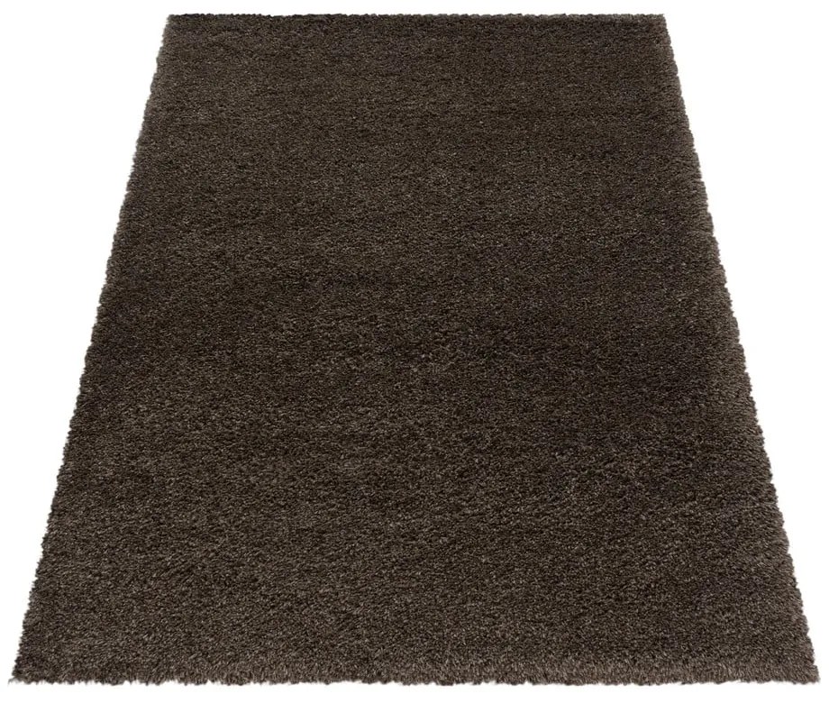 Ciemnobrązowy dywan 60x110 cm Fluffy – Ayyildiz Carpets