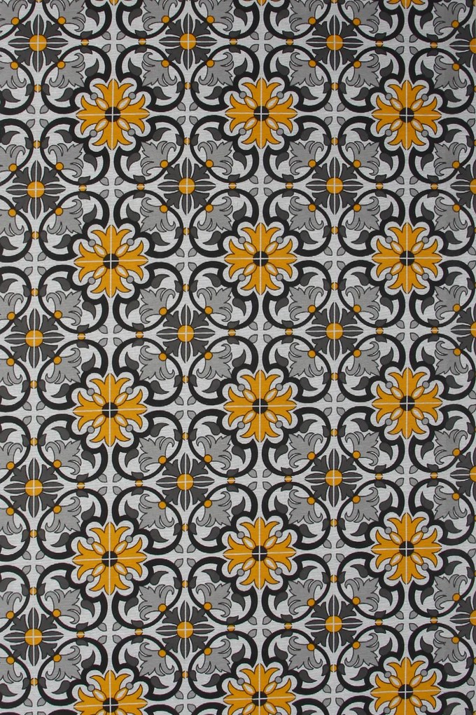 Dywan Chodnik Winylowy Standard Marokański Kwiat 052x100 Chodnik