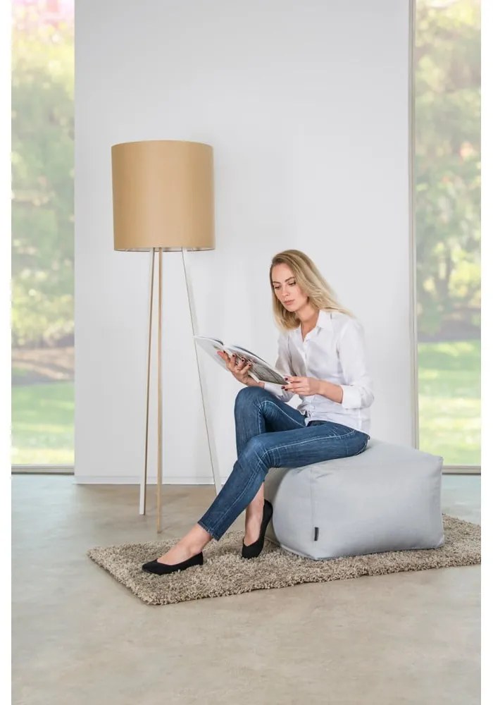 Ciemnoszary worek do siedzenia Softbox MooG – SLOWDOWN