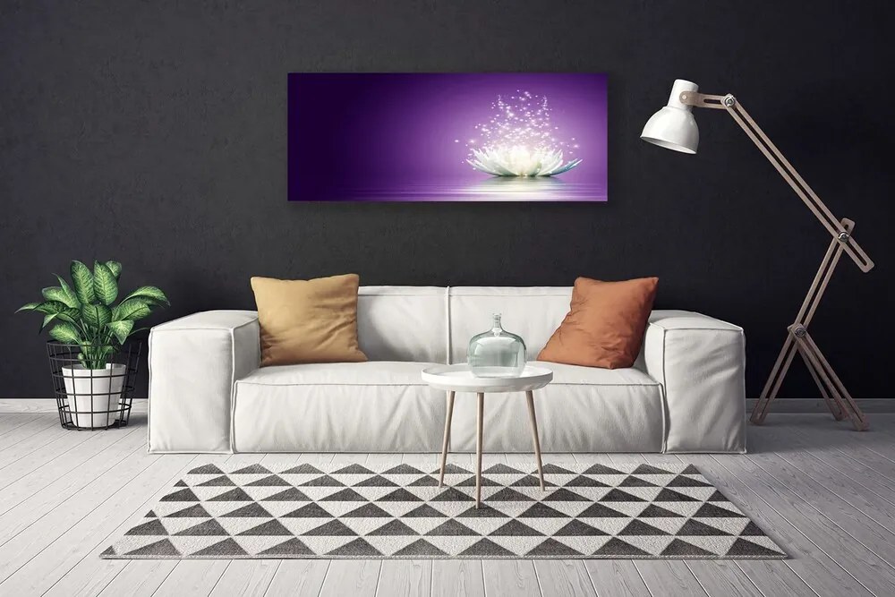 Zdjęcie na płótnie Mistyczny Lotos w Pełni