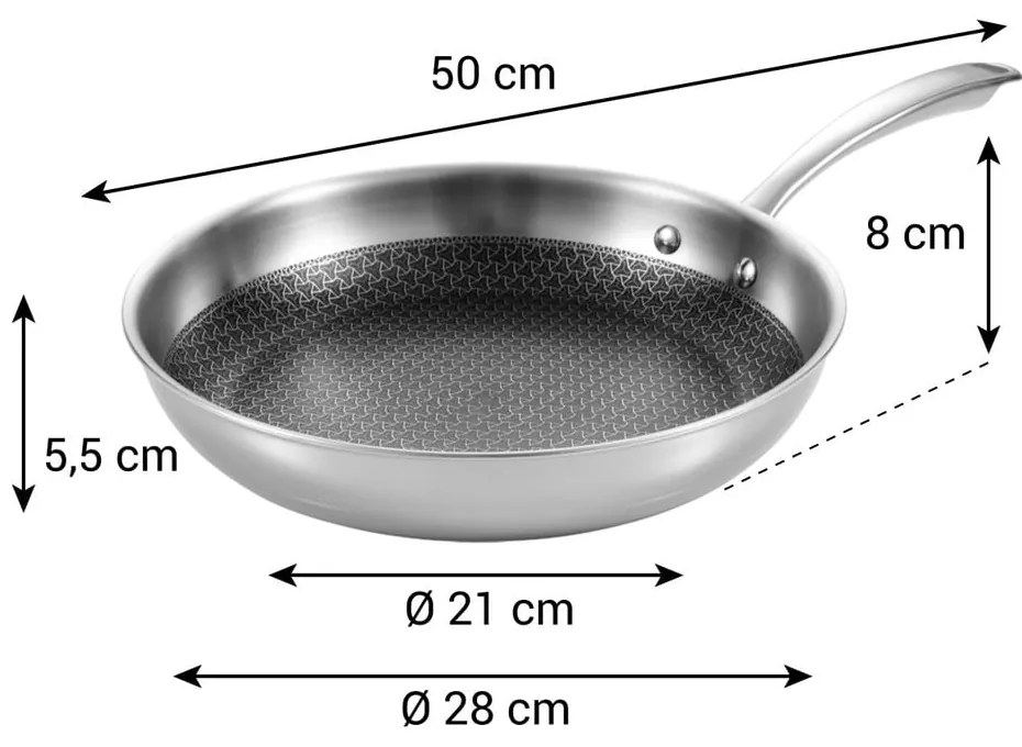 Patelnia ø 28 cm SteelCraft – Tescoma