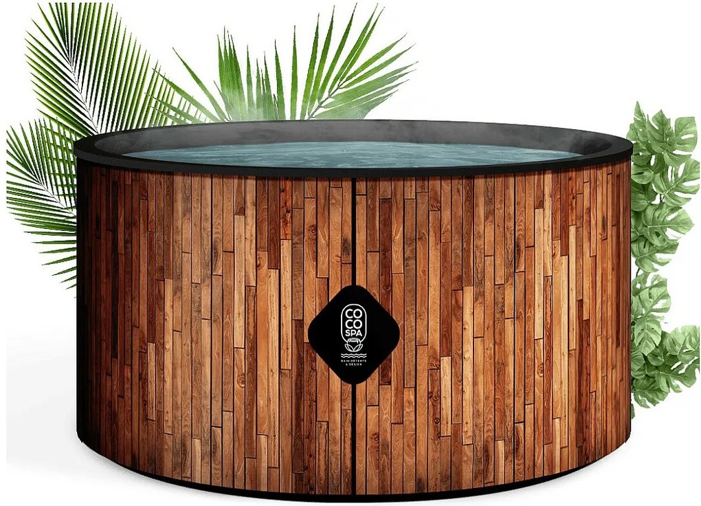 Coco Spa Bali Spa Nadmuchiwane - 150 cm Średnicy - 800 Litrów - Silnik 2240 W - Dla 2 do 4 Osób