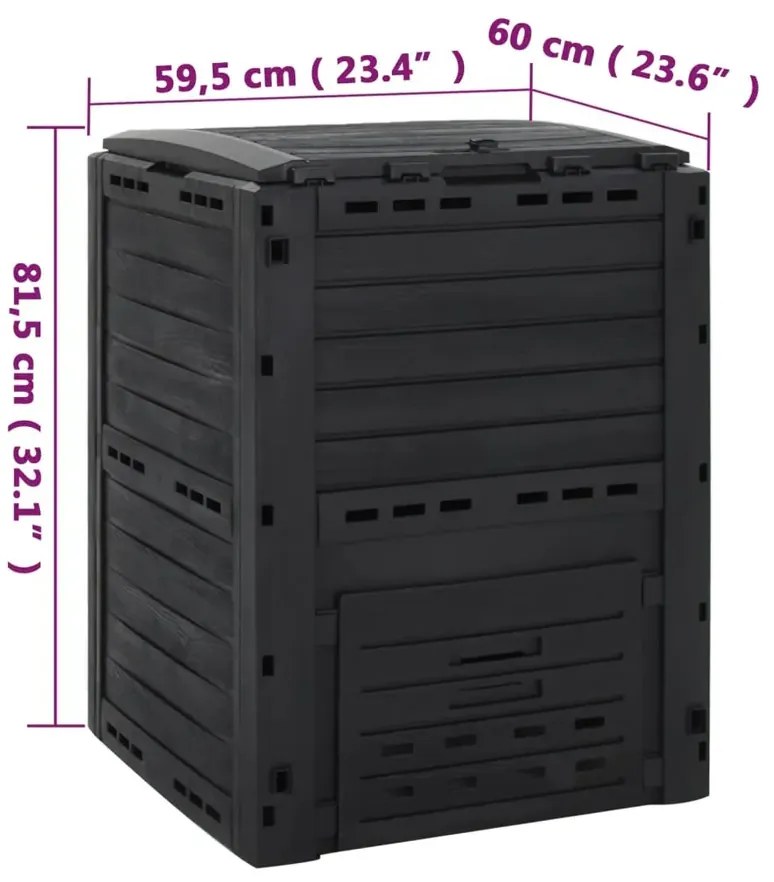 Nowoczesny kompostownik ogrodowy T0-M59