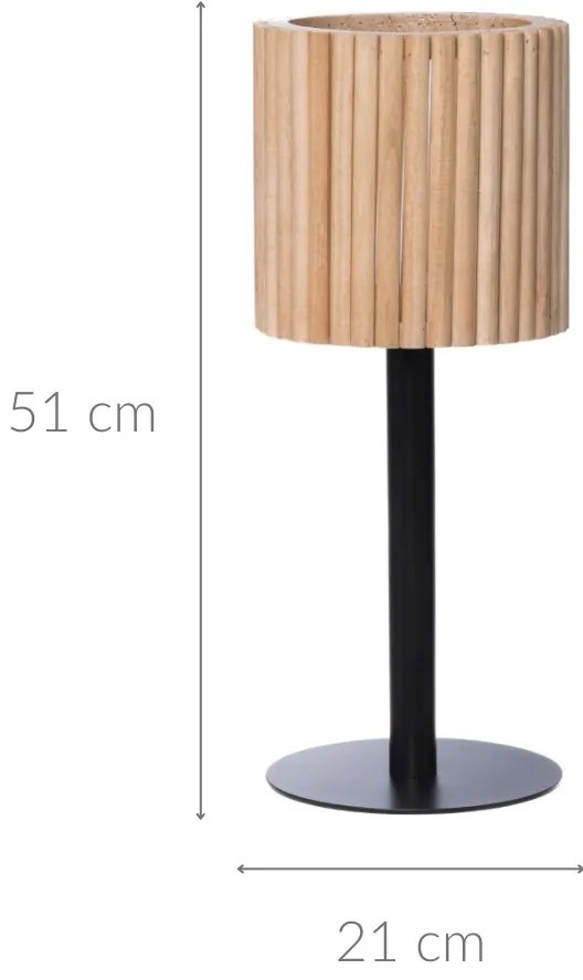 Kwietnik na metalowym stojaku URBAN EDEN, 51 cm