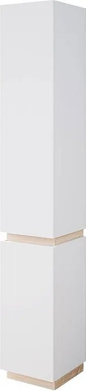 Szafka łazienkowa biały 33x35x197.5 gloria