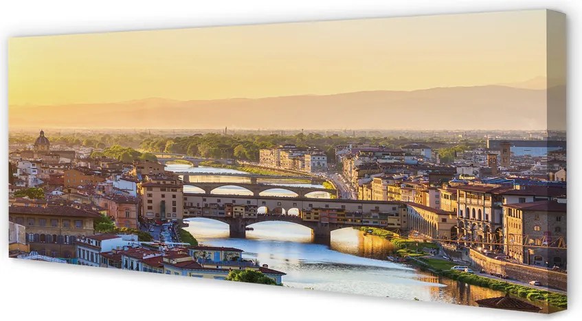 Obraz na płótnie Poranna Panorama Włoch