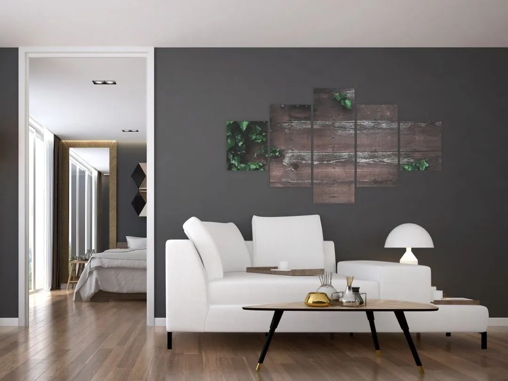 Obraz - Bluszcz (125x70 cm)