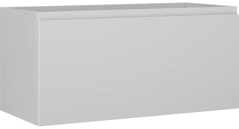 Mexen Orio szafka łazienkowa podumywalkowa 100 cm, 1 szuflada, szara mat - 91A10-10047-1-BF62