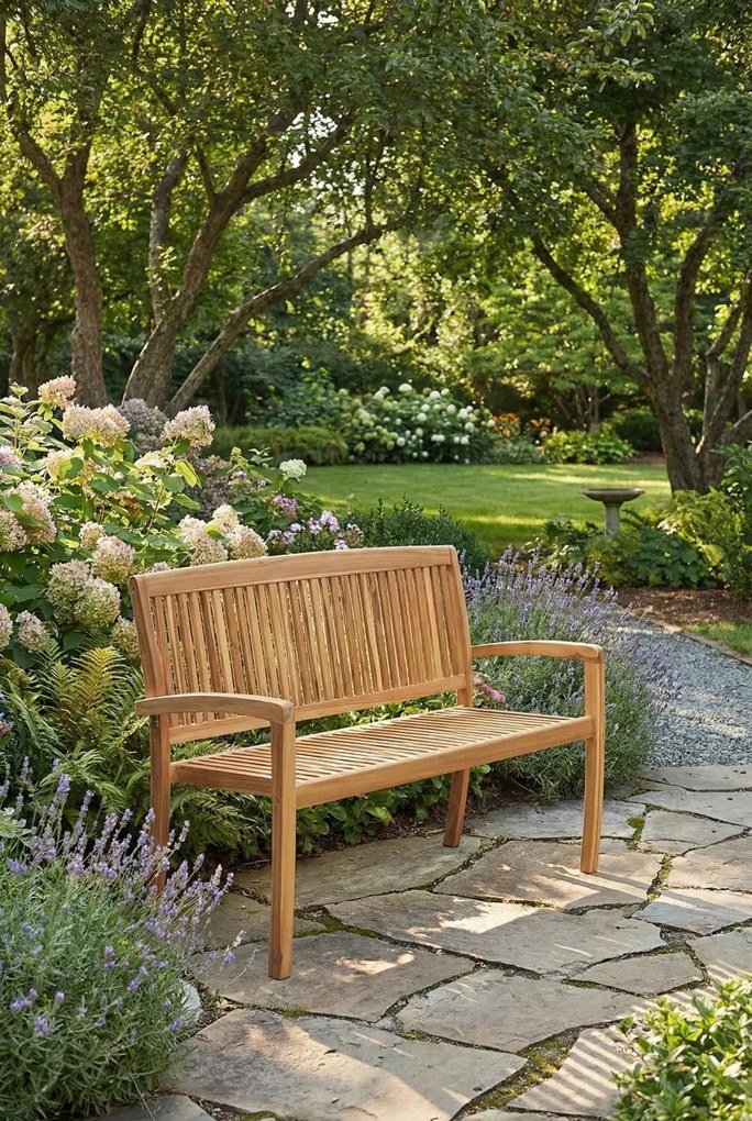 Drewniana ławka ogrodowa T3-N07