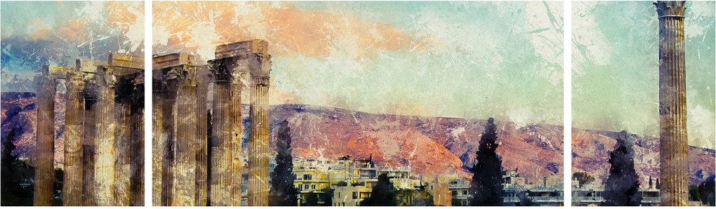 Obraz - Akropol, Ateny, Grecja (170x50 cm)