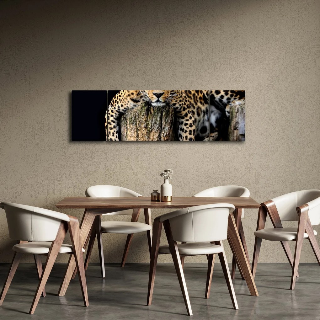 Obraz - Gepard (170x50 cm)