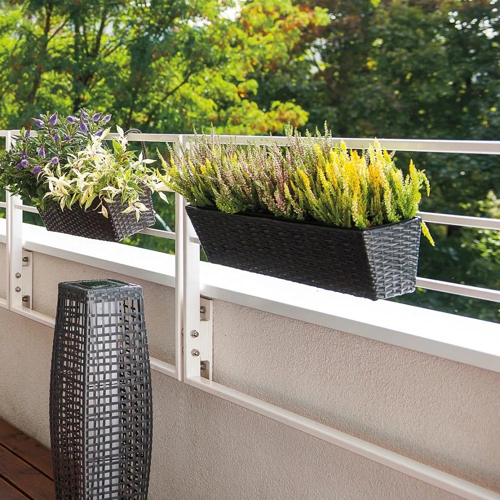 Doniczka z wkładem 60 x 16 x 14 cm PATIO