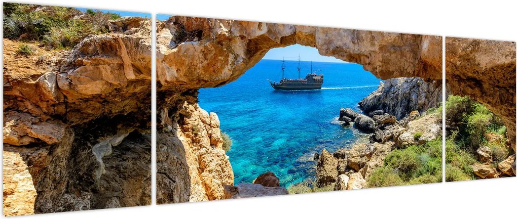 Obraz - Cape Greco (170x50 cm)