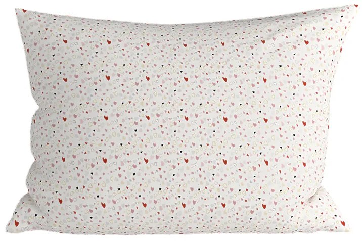 Zestaw 2 sztuk dekoracyjnych poszewek na poduszkę LOVITA 40x60 cm, różowe