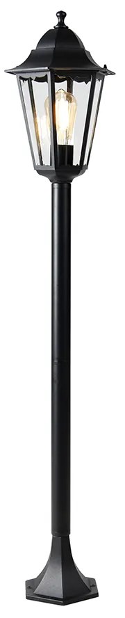 Zewnetrzna Inteligentna stojąca latarnia zewnętrzna czarna 120 cm w tym Wifi ST64 - New Orleans klasyczny/Antyczny Oswietlenie zewnetrzne