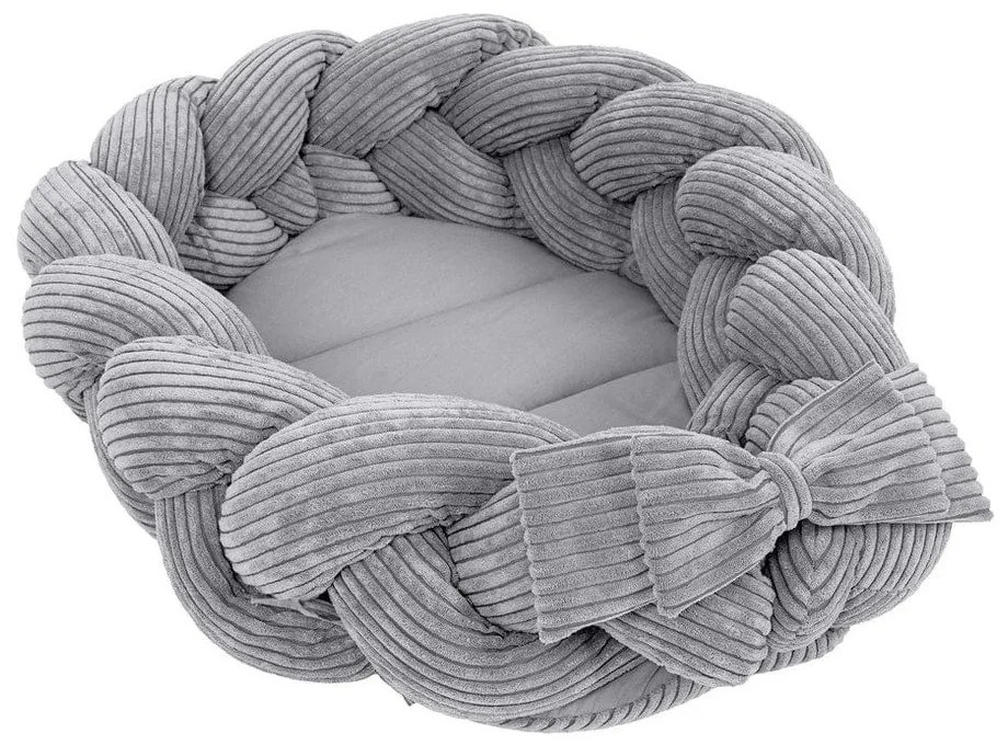 Szary kokon dla niemowląt 47x70 cm – Meowbaby