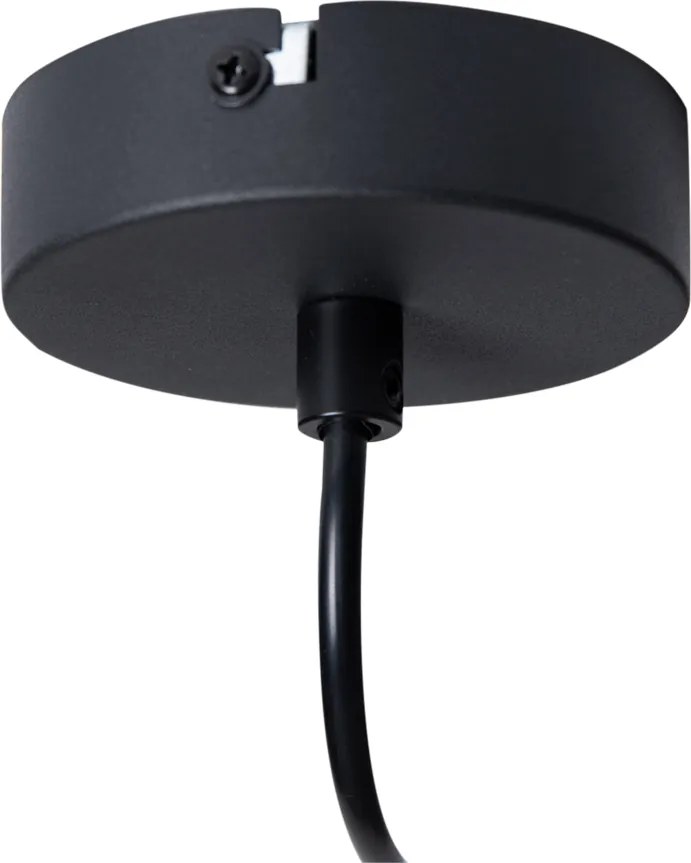 Moderne hanglamp zwart - Iggy