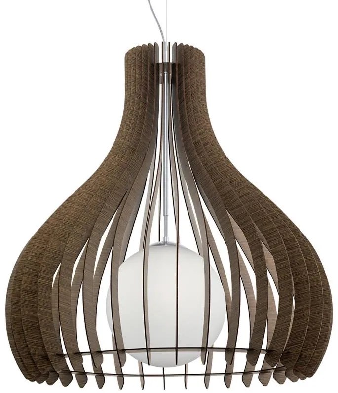 Eglo 96219 - Żyrandol TINDORI 1xE27/60W/230V