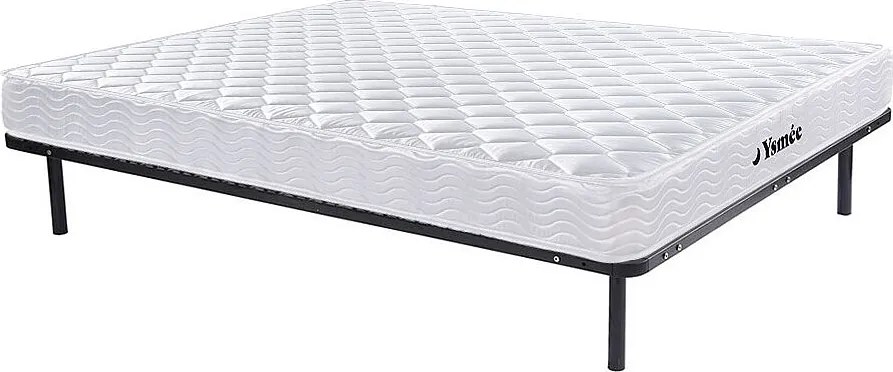 Komplet stelaż z litewkami + materac na sprężynach WOLKENLOS marki YSMÉE - 140 x 190 cm