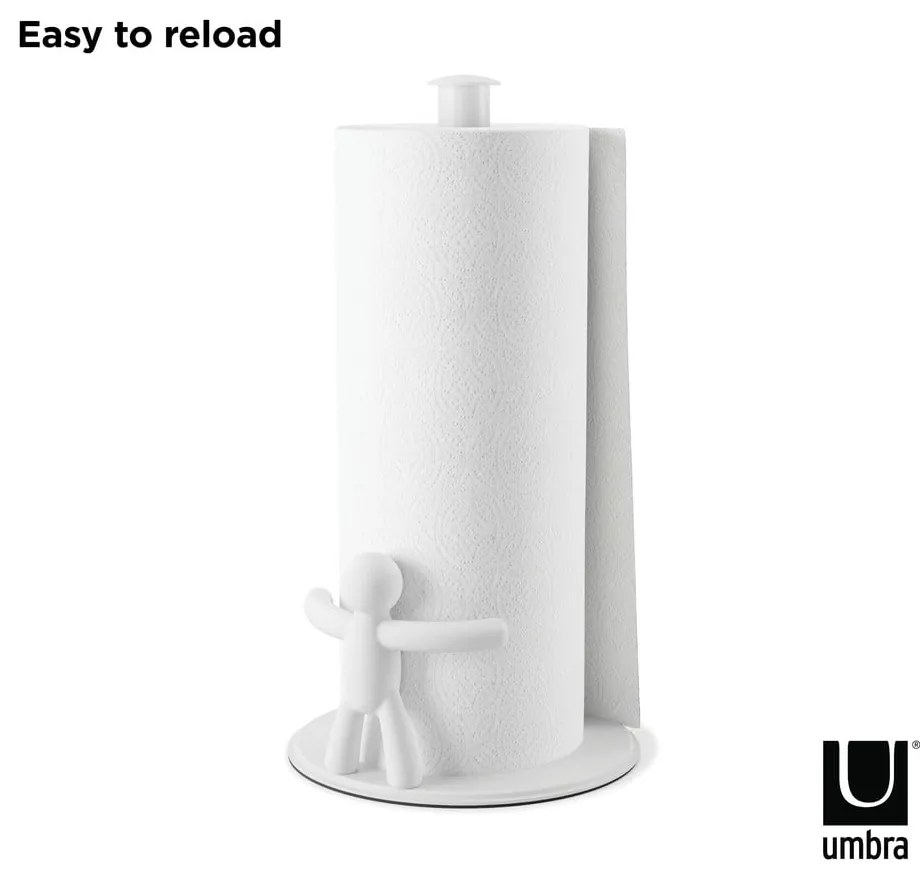 Stalowy stojak na ręczniki kuchenne ø 19 cm Buddy – Umbra