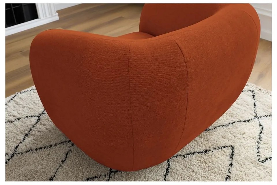 Pomarańczowy fotel Celine – Bobochic Paris