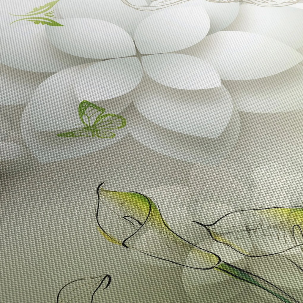 Obraz z kwiatami (125x70 cm)