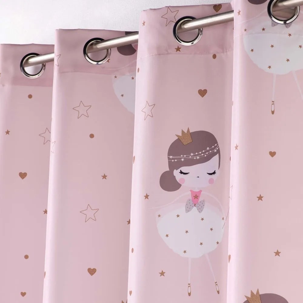 Zasłona dziecięca 140x260 cm Petite Princesse – douceur d'intérieur